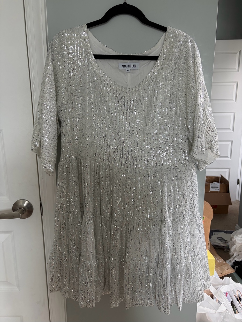 Amazing Lace sequin dress